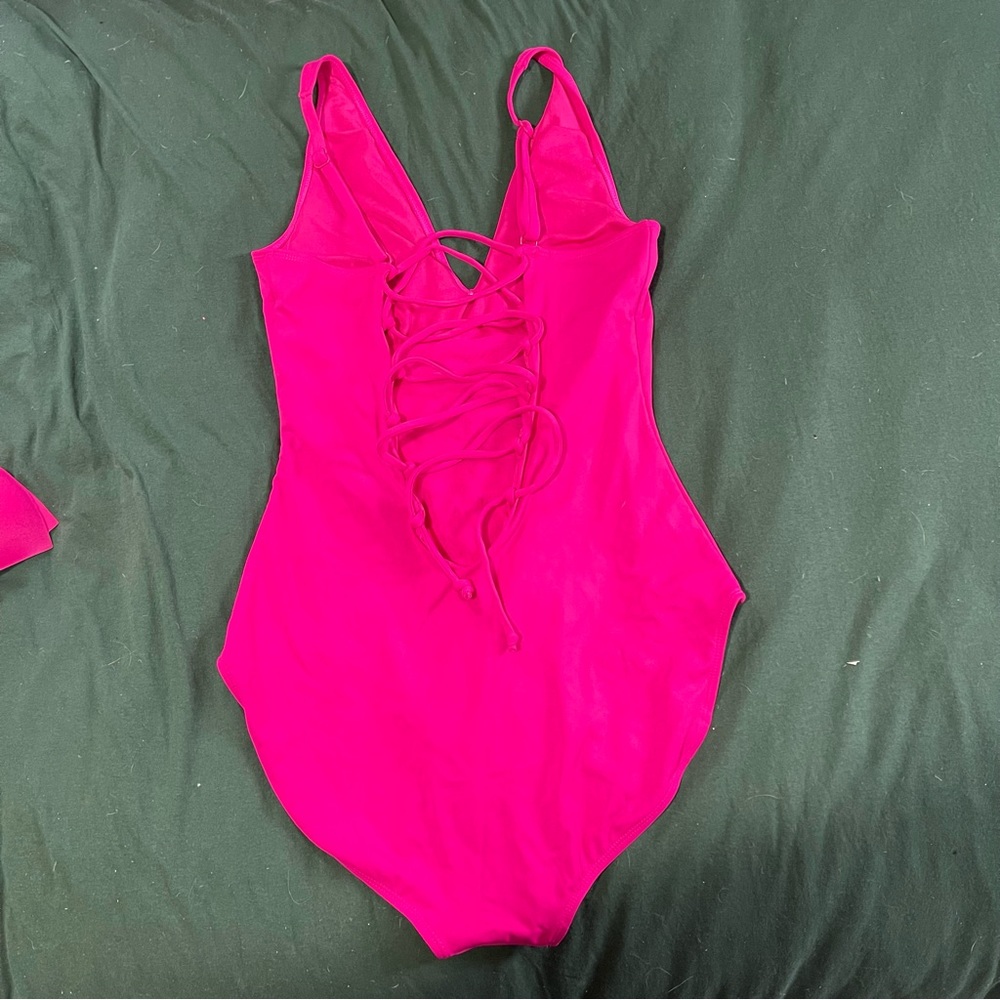 TA3 Swim Plungy - Pink - Size Large